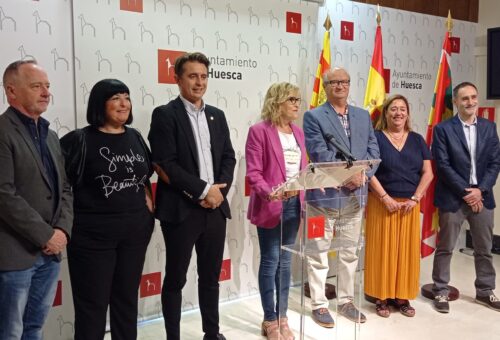 El PSOE cree que Huesca lleva tres meses parada. El plan de Lorena no termina de arrancar