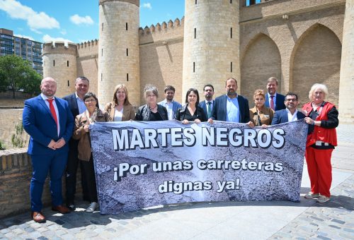 El PSOE asegura estar perplejo por la negativa de PP y Vox a mejorar las carreteras de Los Monegros