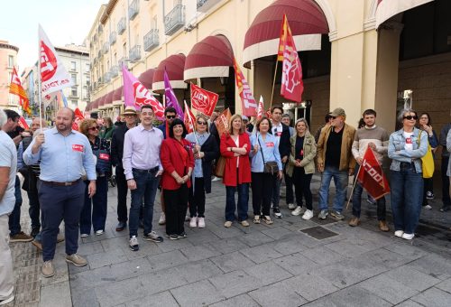 El PSOE Alto Aragón defiende los derechos laborales frente a los retrocesos de PP y Vox