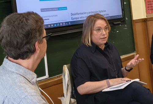 Rosa Serrano destaca el compromiso socialista para defender desde Bruselas las conexiones transfronterizas de Aragón