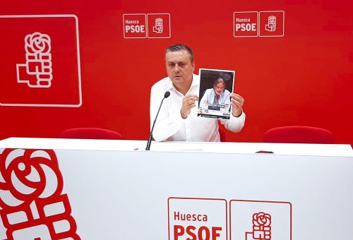 El PSOE pide investigar la actividad de la Diputación de Huesca en redes por el uso partidista que el PP hace de esta institución